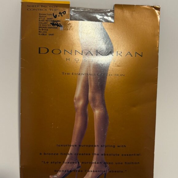 Donna Karen Hosiery The Nudes Bronze Collection Control Top - Picture 1 of 3